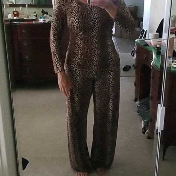 Cosabella Anouck Cheetah Print Lounging Pant - Picture 8 of 8